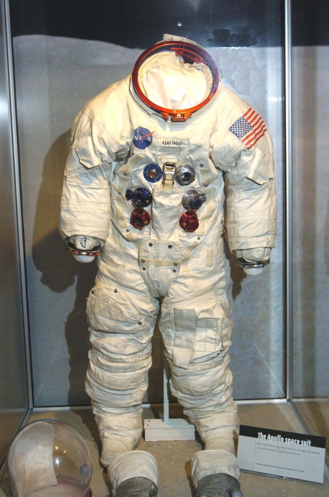 Suit Worn by Neil Armstrong, at the Neil Armstrong Air & Space Museum