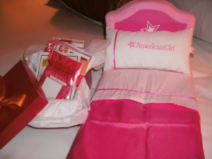 American Girl Keepsake Bed with Children for Children Project