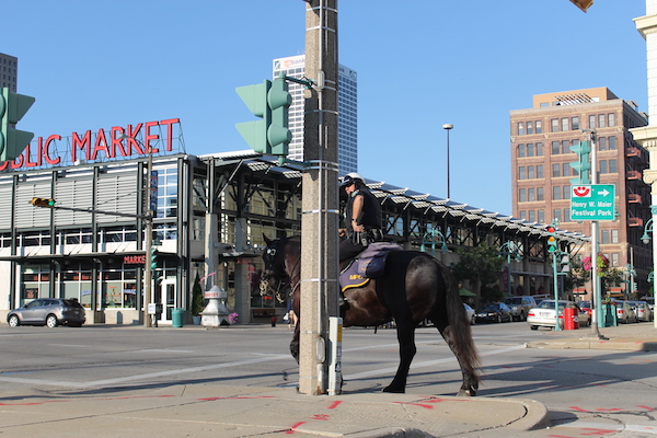 Near the Milwaukee Public Market