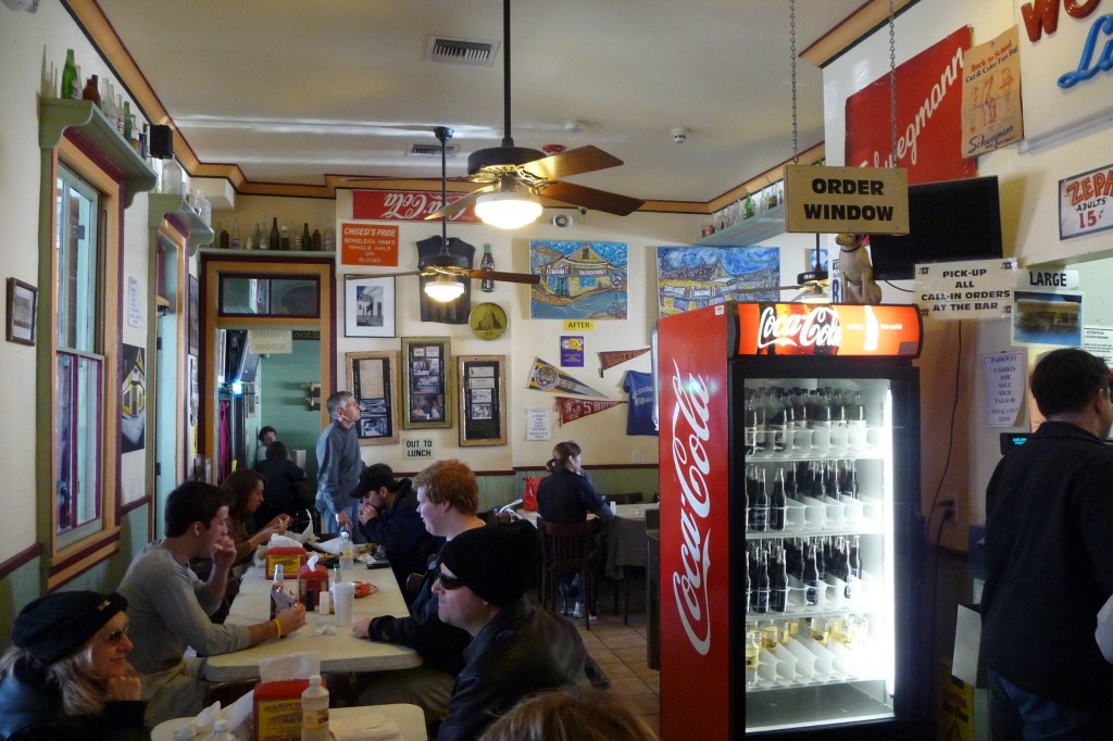 Inside Parkway Bakery & Tavern