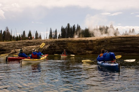 Kayaking Yellowstone Lake O.A.R.S.