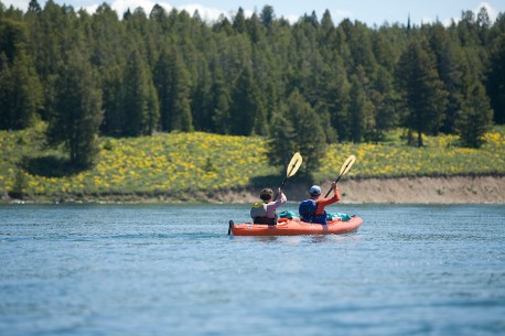 Kayaking Yellowstone Lake O.A.R.S.