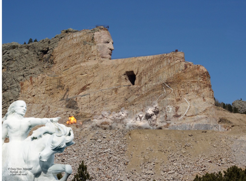 Crazy Horse 2010_3 model mt fire Linda M Uphoff photo