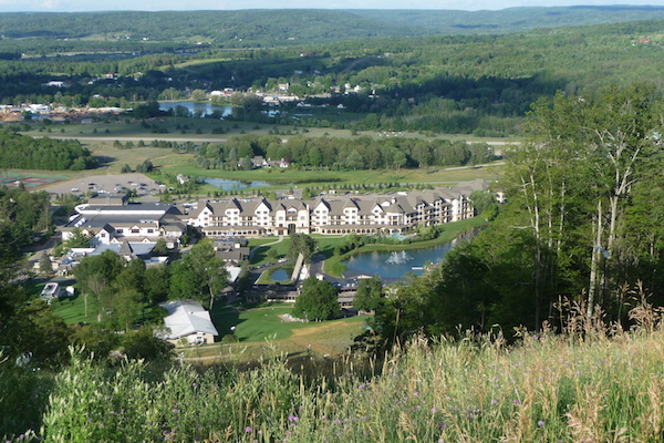 View from the top of Boyne Mountain. 