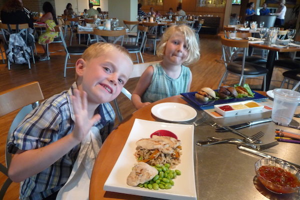 Kid Friendly Entrees at The Lettered Olive