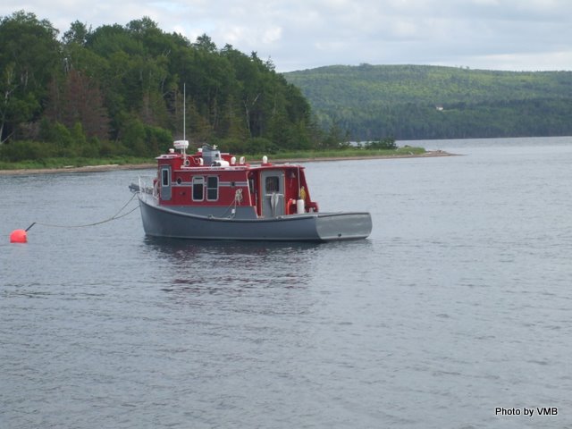 Boat at Baddeck