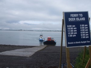 Ferry departure time - Deer Island Ferry