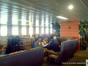 Lounge of ferry St. John-Digby