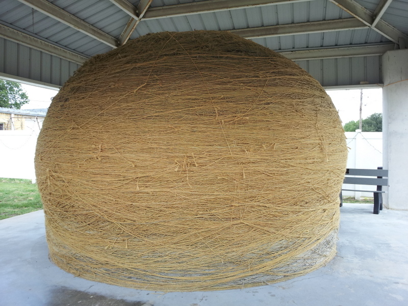 The World's Largest Ball of Twine in Cawker City, KS