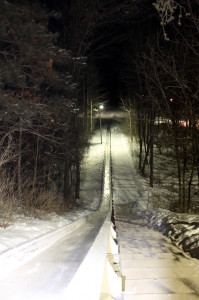 Iverson Park Night Toboggan