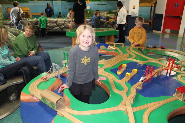 LaCrosse Children's Museum Train Table