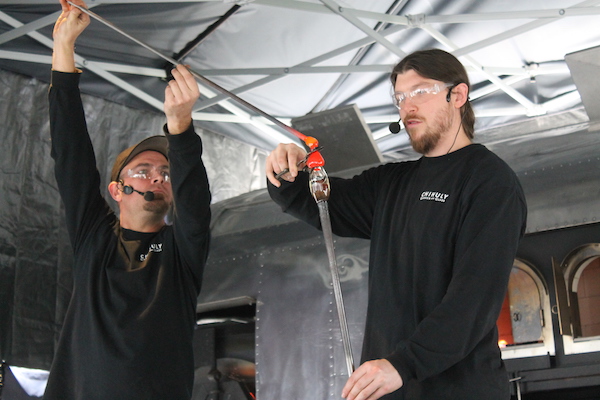 Glassblowing Demo at Chihuly Garden and Glass