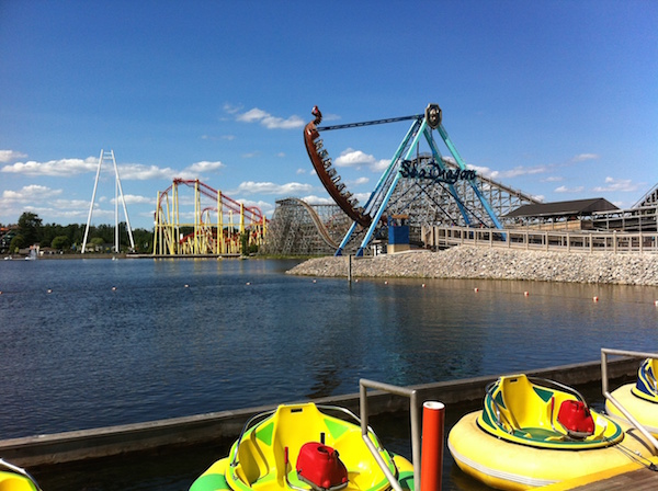 Pond at Michigan's Adventure