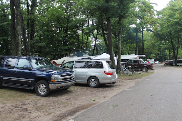 Car Camping at Pines Campground