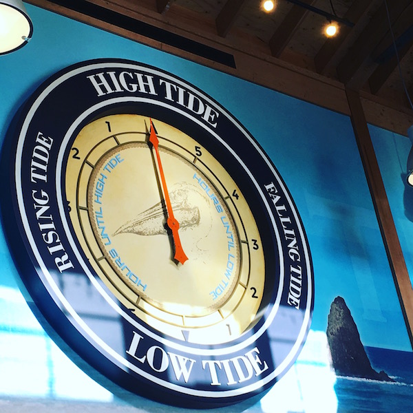 Pelican Brewing Tide Clock