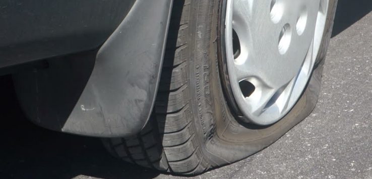 flat tire