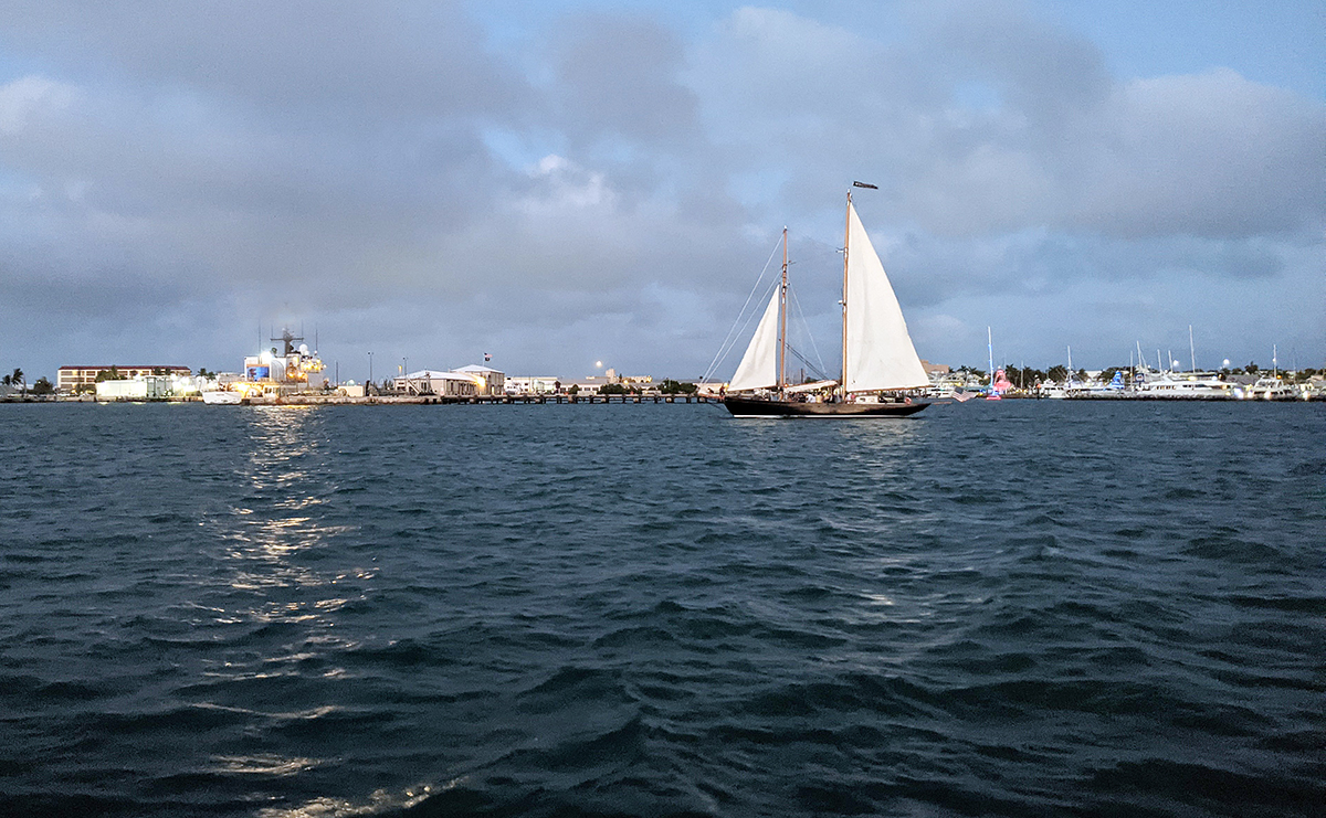 Sailing in Key West