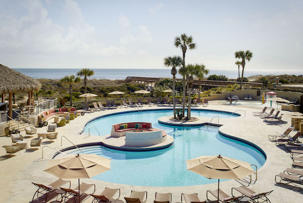 The pool at the Ritz-Carlton on Amelia Island in Florida