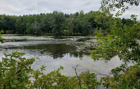 The Chain O’Lakes provides endless options for boaters, canoers and kayakers. Photo by Leia Cullen