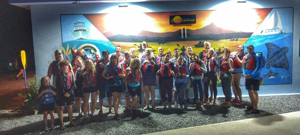 Kayaking Tour Group photo. 
